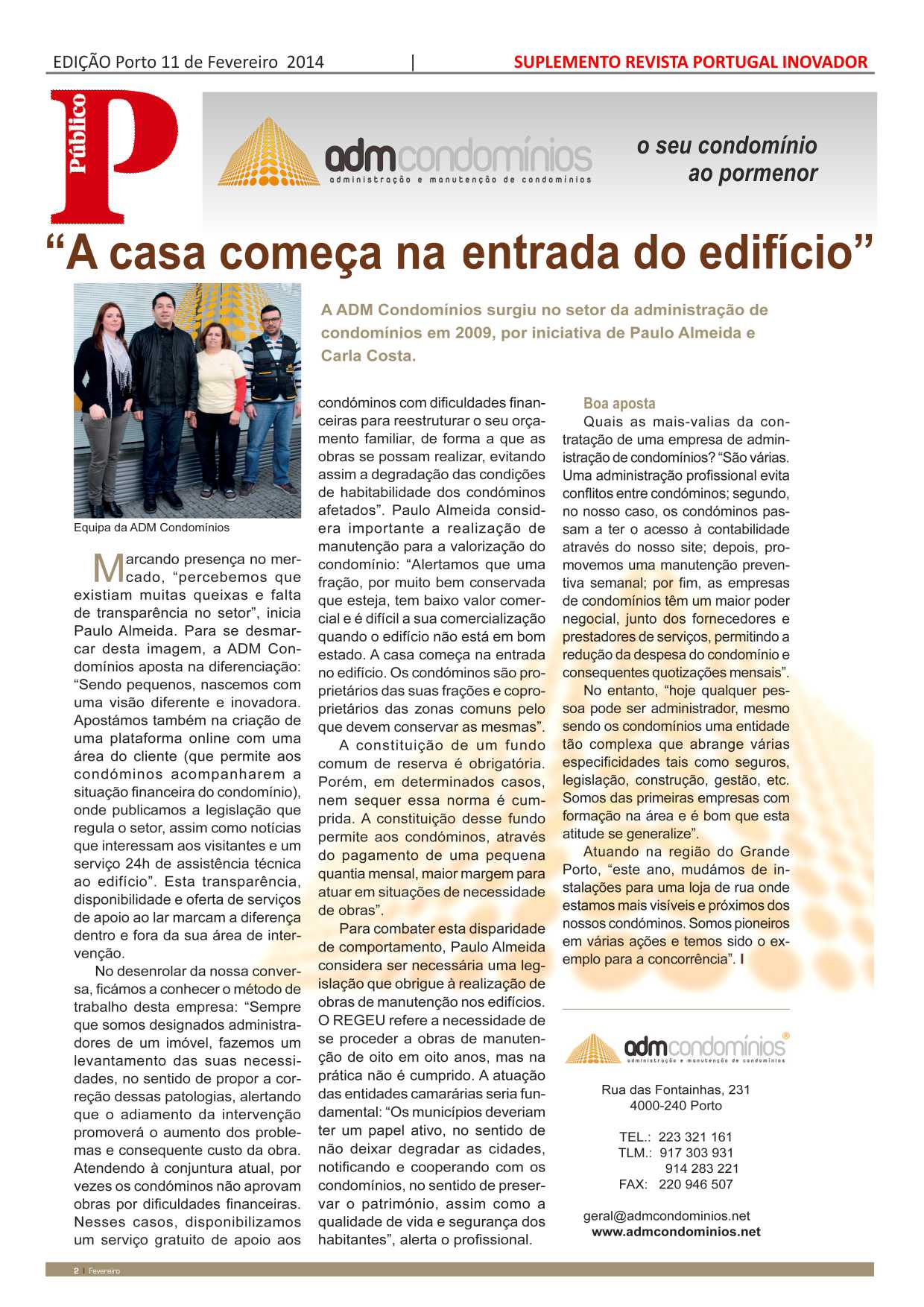 02-03-2014-Suplemento Revista Portugal Inovador Jornal Publico